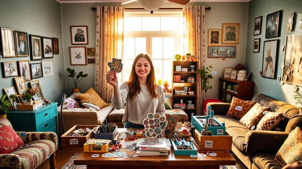 Convierte tus espacios con creativas pegatinas personalizadas
